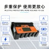 AIBUCUO Huobo Solar Controller 10A-100A automatically recognizes 12V, 24V, 48V off-grid PWM intelligent solar panel controller solar controller details Picture